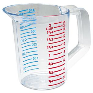 PRODUCTS | Rubbermaid Commercial Bouncer 16 oz. Measuring Cup - Clear