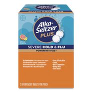 PRODUCTS | Alka-Seltzer Plus PowerFast Fizz Sever Cold and Flu Effervescent Tablet 2 Tablets/Pouch 30 Pouches/Box