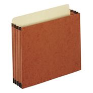 FILE FOLDERS | Pendaflex FC1524P 3.5 in. Expansion Letter Size File Cabinet Pockets - Redrope (10/Box)