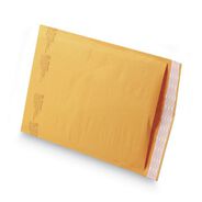MAILING PACKING AND SHIPPING | Sealed Air Jiffylite #4 Barrier Bubble Air Cell Cushion Self-Adhesive Closure Self-Seal 9.5 in. x 14.5 in. Bubble Mailer - Brown Kraft (100/Carton)