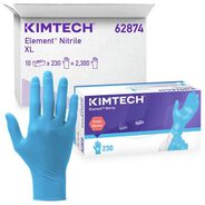 FACILITY MAINTENANCE SUPPLIES | Ansell Kimtech Element Nitrile Exam Gloves - X-Large, Blue (2500/Carton)