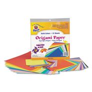 PRODUCTS | Pacon 9.75 x 9.75 30 lb. Bond Weight Origami Paper - Assorted Bright Colors (55/Pack)