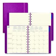 OFFICE AND OFFICE SUPPLIES | Filofax 17-Month: Aug 2025 to Dec 2026 10.88 in. x 8.5 in. Soft Touch Planner - Fuchsia Cover