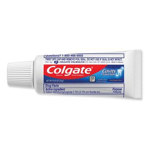 PRODUCTS | Colgate-Palmolive Co. 9782 0.85 oz. Tube Unboxed Personal Size Toothpaste (240/Carton)