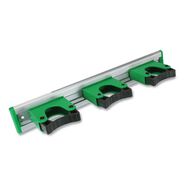 OFFICE AND OFFICE SUPPLIES | Unger HO350 14 in. x 3.15 in. x 2.17 in. Hang Up Cleaning Holder - Silver/Green