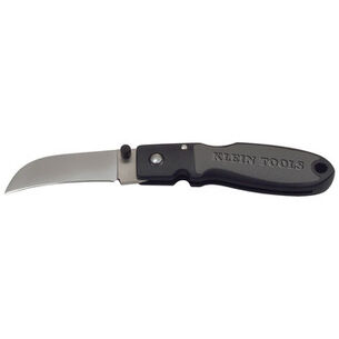 HAND TOOLS | Klein Tools 2-3/8 in. Lightweight Sheepsfoot Blade Lockback Knife with Nylon Resin Handle
