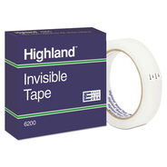 PRODUCTS | Highland 0.75 in. x 72 yds 3 in. Core Invisible Permanent Mending Tape - Clear (1-Roll)