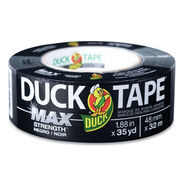 MAILING PACKING AND SHIPPING | Duck MAX 1.88 in. x 35 yards 3 in. Core Duct Tape - Black (1-Roll)