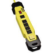 SURGE PROTECTORS | Tripp Lite TLM609GF 6 Outlets 9 ft. Cord Power It! Safety Power Strip with GFCI Plug - Yellow/Black