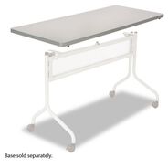 OFFICE FURNITURE AND LIGHTING | Safco Impromptu Series Mobile Training Table Top Rectangular 48w X 24d Gray