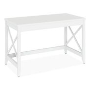 OFFICE DESKS AND WORKSTATIONS | Alera 47.24 in. x 23.62 in. x 29.53 in. Farmhouse Writing Desk - White
