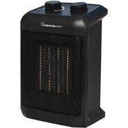 PORTABLE HEATERS | Vision Air 1VAHC9 1500/750 Watts 9 in. Ceramic Heater