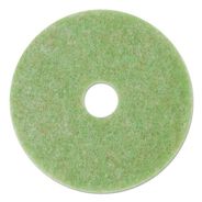 CLEANING AND SANITATION ACCESSORIES | 3M 20 in. Diameter Low-Speed TopLine Autoscrubber Floor Pads 5000 - Green/Amber (5/Carton)