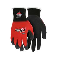 PRODUCTS | MCR Safety Ninja BNF Gloves - Small/Black/Red (1-Dozen)