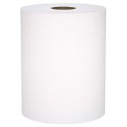 FACILITY MAINTENANCE SUPPLIES | Scott 8 in. x 800 ft. 1-Ply Universal 100 Percent Recycled Fiber Hard Roll Paper Towels - White (6/Carton)