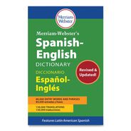 PRODUCTS | Merriam Webster 928 Pages Paperback Spanish-English Dictionary