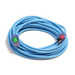  | Century Wire Sub Zero 15 Amp 12/3 AWG SJEOW Cold Weather Extension Cord - 25 ft. (Blue)