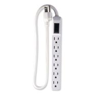PRODUCTS | GoGreen Power GG-16103MINBK 2 ft. Cord 160 Joules 6 Outlet Mini Surge Protector - Black