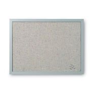 MAILING PACKING AND SHIPPING | MasterVision FB0470608 24 in. x 18 in. Designer Fabric Bulletin Board - Gray Fabric/Gray Frame