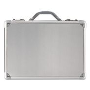 PRODUCTS | SOLO Pro 18 in. x 5 in. x 13 in. Aluminum Attache Fits Devices Up to 17.3 in. - Titanium