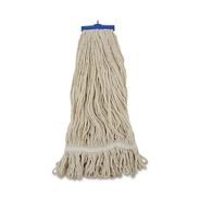 MOPS | Boardwalk 24 oz. Lie-Flat Cotton Fiber Mop Head - White (12/Carton)