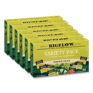 FOOD AND SNACKS | Bigelow RCB30568CT Tea Bags - Green Tea Assortment (384/Carton)