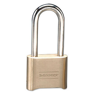  | Master Lock 2 in. Wide Resettable Combination Brass Padlock with 2-1/4 in. Shackle - Gold (6/Box)