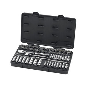PRODUCTS | GearWrench 68-Piece SAE/Metric 1/4 in. & 3/8 in. Drive 6 & 12 Point Socket and Wrench Set