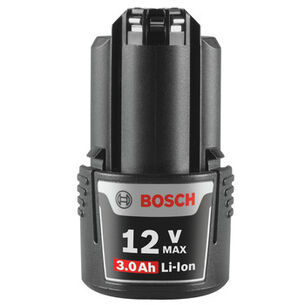 BATTERIES | Bosch 12V Max 3 Ah Lithium-Ion Battery
