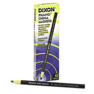 PRODUCTS | Dixon X00081 Thin Lead China Marker - Black (1-Dozen)