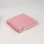 PRODUCTS | Paterson WG01008 12 in. x 12 in. Grease-Resistant Food Wrap - Red Check (5000/Carton)