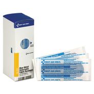 FIRST AID | First Aid Only 1 in. x 3 in. Metal Detectable Bandages Refill for SmartCompliance General Cabinet - Blue (40/Box)