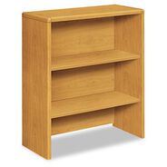OFFICE DESKS AND WORKSTATIONS | HON 32.63 in. x 14.63 in. x 37.13 in. 10700 Series Bookcase Hutch - Harvest