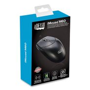 PRODUCTS | Adesso iMouse 2.4 GHz Frequency 30 ft. Wireless Range Left/Right Hand Use Antimicrobial Wireless Mouse - Black
