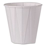 CUPS AND LIDS | SOLO Paper Portion Cups 3.5 oz White 100/Pack
