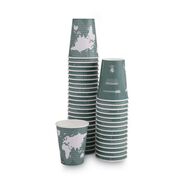 CUPS AND LIDS | Eco-Products 12 oz. World Art Renewable and Compostable Insulated Hot Cups (600/Carton)