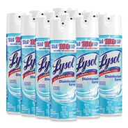 ALL PURPOSE CLEANERS | LYSOL Brand 19 oz. Aerosol Disinfectant Spray - Crisp Linen (12/Carton)