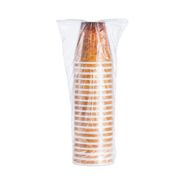 FOOD TRAYS CONTAINERS LIDS | Dart 12U16ESC 12 oz. Fusion Escape Foam Hot/Cold Cups - Brown/Black (1000/Carton)