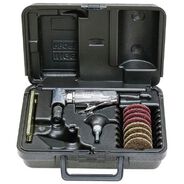 GRINDERS | Ingersoll Rand 0.25 HP 21000 RPM Front Exhaust 2 in. Pad Air Angle Die Grinder with 1/4 in. and 6 mm Collets