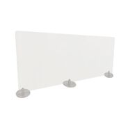 PRODUCTS | Ghent 59 in. x 5 in. x 24 in. Desktop Free Standing Acrylic Protection Screen - Frost