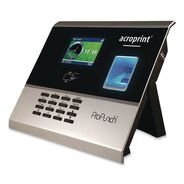 RECORDKEEPING AND FORMS | Acroprint 01-0288-000 ProPunch Biometric Time Clock for 3,000 Employees - Black/Silver