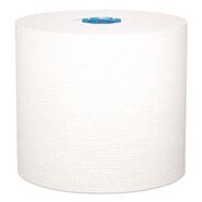 PAPER TOWELS AND NAPKINS | Kleenex 1-Ply 7.5 in. x 700 ft. Hard Roll Paper Towels with Premium Absorbency Pockets - White with Blue Core (6/Carton)