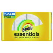 CLEANING TOOLS | Bounty Essentials Select-A-Size 2-Ply Kitchen Roll Paper Towels (1/Carton)