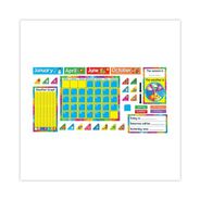 PRODUCTS | TREND 22 in. x 17 in. 12-Month Year Around Calendar Bulletin Board Set - Assorted Colors (106/Set)