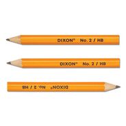PRODUCTS | Dixon X14998 0.7 mm HB No. 2 Golf Wooden Pencils - Black Lead/Yellow Barrel (144/Box)