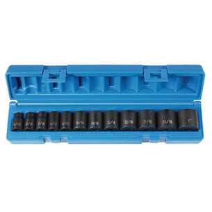 PRODUCTS | Grey Pneumatic 12-Piece 3/8 in. Drive 6-Point SAE Standard Impact Socket Set