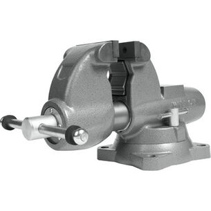 VISES | Wilton C-1 Combination Pipe and Bench 4-1/2 in. Jaw Round Channel Vise with Swivel Base