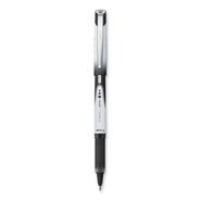 PENS PENCILS AND MARKERS | Pilot VBall Grip Liquid Ink Extra-Fine 0.5 mm Rollerball Pen - Black Ink/Black/White Barrel (1-Dozen)