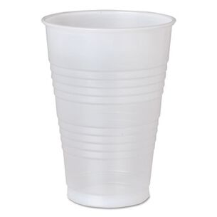  | Dart 16 oz. High-Impact Polystyrene Cold Cups - Translucent (50/Pack)
