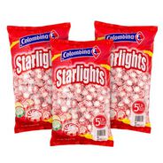 PRODUCTS | Colombina 810128791816 5 lb. Peppermint Starlight Mints (3/Carton)